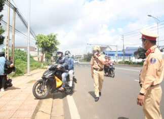 Di Linh: Tăng cường xử lý xe vi phạm tốc độ