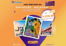Khám phá Malaysia, Singapore xinh đẹp với hành trình bay thẳng từ sân bay Liên Khương
