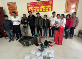 Đà Lạt: Triệt phá tụ điểm đánh bạc quy mô lớn trong nhà lồng trồng rau