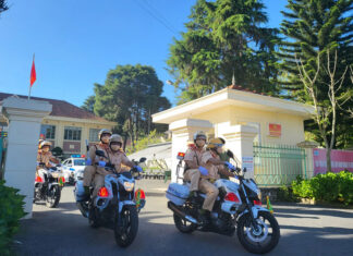 Công an Lâm Đồng ra quân cao điểm kiểm tra, xử lý vi phạm trật tự an toàn giao thông