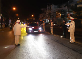 Bảo Lộc: Xử lý 5 trường hợp vi phạm nông độ cồn trên Quốc lộ 20