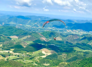 Mở hoạt động bãi bay dù lượn miễn phí cho phi công, vận động viên tại Đạ Tẻh