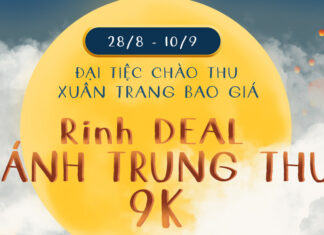 Xuân Trang tung deal bánh trung thu Kinh Đô 9k