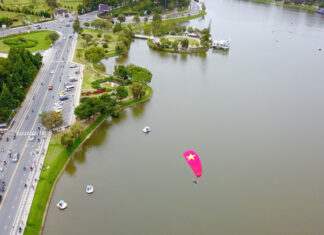 Đà Lạt: Sẽ có dịch vụ bay dù lượn trên hồ Xuân Hương