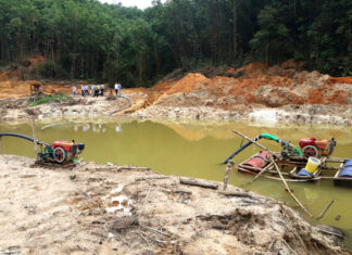 UBND tỉnh Lâm Đồng chỉ đạo kiểm tra, xử lý nghiêm vụ khai thác cát lậu giữa rừng