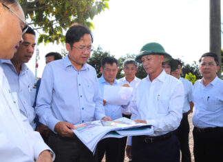 Chủ tịch UBND tỉnh kiểm tra các dự án, công trình trọng điểm tại Bảo Lộc