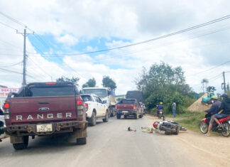 Đức Trọng: Xe máy va chạm với xe tải, một phụ nữ tử vong tại chỗ