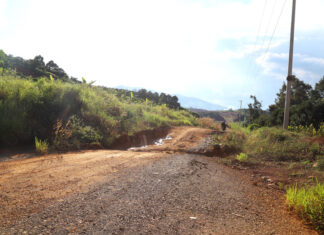 Nhếch nhác đường tránh phía Nam TP Bảo Lộc