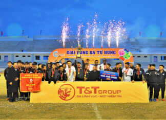 Đội Khánh Hòa vô địch Giải Bóng đá Tứ hùng tại Đà Lạt