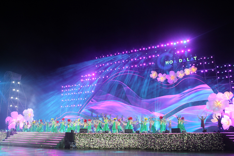 Chương trình nghệ thuật Bế mạc Festival Hoa Đà Lạt – Chào năm mới 2023 sẽ diễn ra vào đêm 31/12