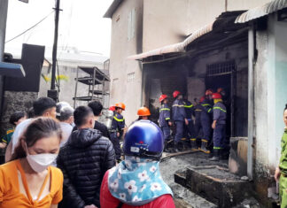 Bảo Lộc: Kịp thời dập tắt đám cháy trong khu dân cư