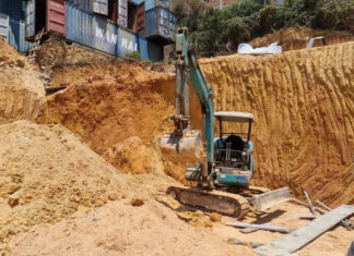 Đà Lạt: Taluy đất cao 3m đổ sập, một người đàn ông bị đè tử vong