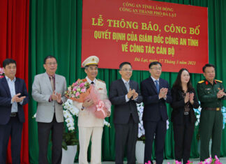 TP Đà Lạt và Bảo Lộc có tân Trưởng Công an