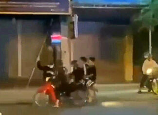 Bảo Lộc: Hai nhóm thanh, thiếu niên vác dao kiếm, mã tấu chém nhau kinh hoàng