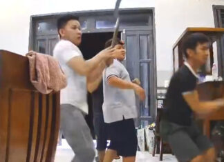 Đạ Huoai: Mâu thuẫn trong lúc ngồi nhậu, 1 người bị chém nhập viện