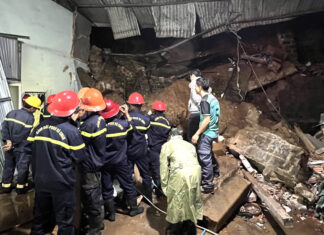 Bảo Lộc: Sạt lở bờ taluy vùi lấp 2 vợ chồng đang ngủ khiến 1 người tử vong