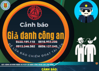 Cảnh báo giả danh cán bộ Phòng An ninh mạng Công an tỉnh Lâm Đồng