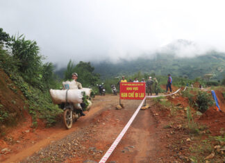 Bảo Lộc: Mỏ đá gây sạt lở đường vào khu sản xuất của người dân