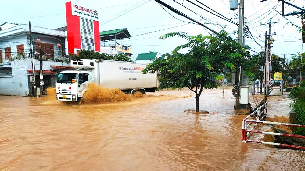 Lâm Đồng: Hơn 10,7 tỷ đồng chống ngập trên Quốc lộ 20 đoạn qua thị trấn Mađaguôi
