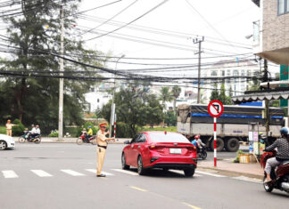 Bảo Lộc: Thực hiện phương án phân luồng đảm bảo an toàn giao thông trên địa bàn