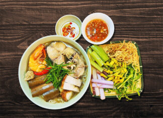 Quán bún mắm thơm ngon đúng điệu ngay tại TP. Bảo Lộc