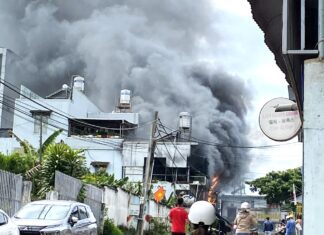 Bảo Lộc: Kịp thời khống chế đám cháy tại chợ Khu 6