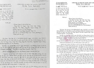 Đà Lạt: Điều tra nghi vấn làm giả văn bản chấp thuận cho mở đường