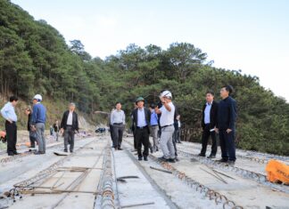 Lâm Đồng: Chủ tịch UBND tỉnh Trần Văn Hiệp kiểm tra tiến độ đèo Prenn