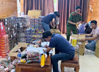 Đức Trọng: Triệt phá điểm tàng trữ trên 600kg pháo các loại