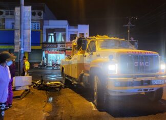 Bảo Lộc: Thêm vụ xe tải va chạm với xe máy, 1 phụ nữ bị cán nát chân