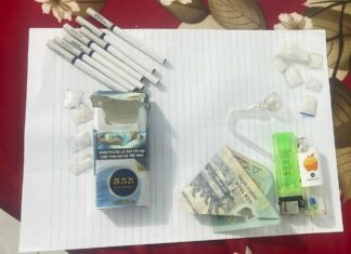 Đạ Huoai: Bắt quả tang 2 đối tượng tàng trữ ma túy