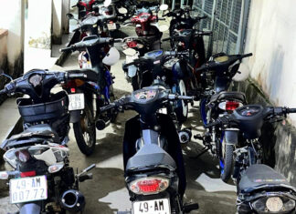 Đạ Tẻh: Tạm giữ nhiều xe mô tô trong đêm Noel