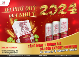 HEAD Tâm Anh: Ưu đãi đặc biệt đón Tết Giáp Thìn và hàng ngàn cơ hội trúng xe