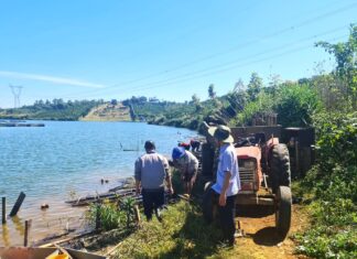 Bảo Lộc: Tháo dỡ, xử lý hàng chục chòi, bè nổi xây dựng tự phát trên hồ Mai Thành