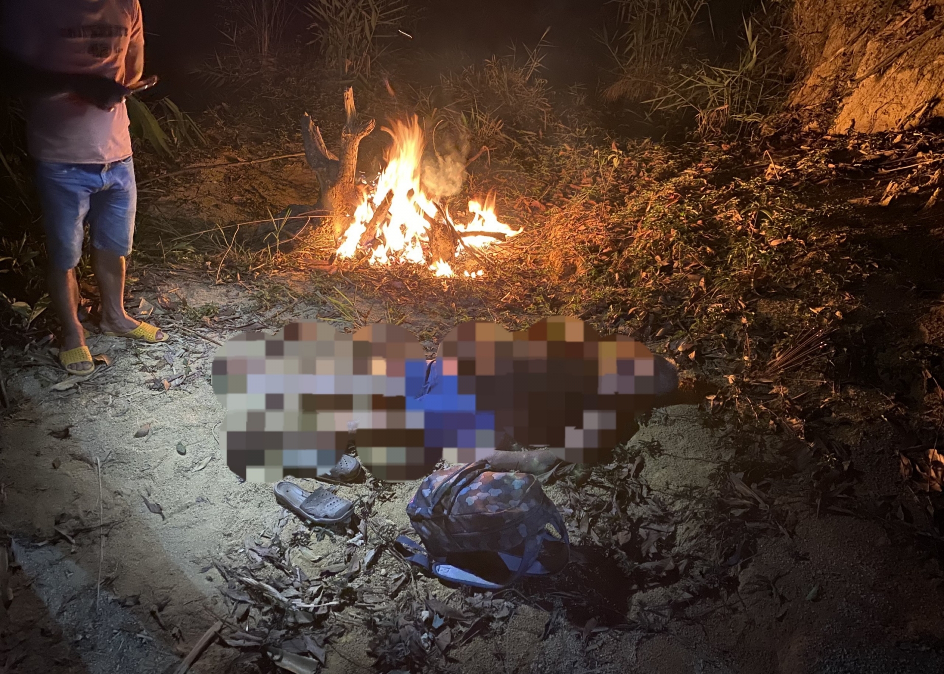 Bảo Lâm: Phát hiện người đàn ông tử vong cạnh khe suối trong rừng