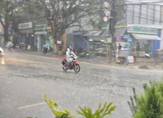 Đà Lạt, Lạc Dương có mưa lớn sau nhiều tháng nắng hạn