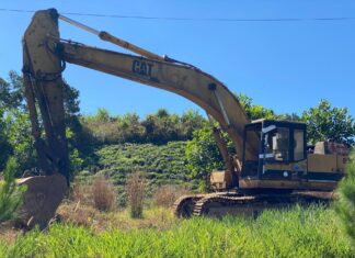 Bảo Lộc: Khai thác khoáng sản không phép, một cá nhân bị tịch thu máy múc