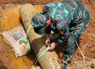 Di Linh: Xử lý an toàn quả bom nặng 270 kg