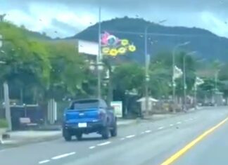 Lâm Đồng: Xử phạt tài xế điều khiển xe bán tải “làm xiếc” trên Quốc lộ 20