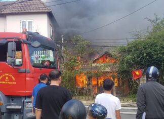 Đà Lạt: Khống chế kịp thời đám cháy trong khu dân cư