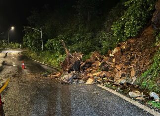 Xuyên đêm khắc phục sạt lở trên đèo Bảo Lộc