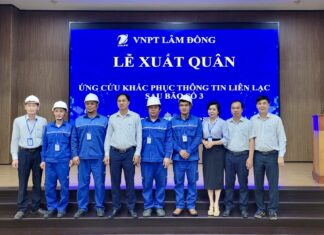 VNPT Lâm Đồng tham gia hỗ trợ khắc phục hậu quả sau bão Yagi tại Quảng Ninh