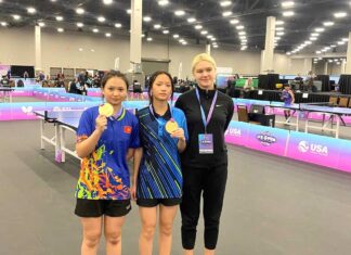 Đà Lạt: Hai chị em nữ sinh giành Huy chương Vàng giải Bóng bàn Mỹ mở rộng