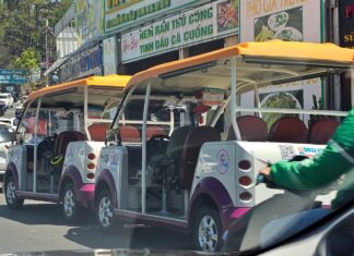 Đà Lạt: Xe điện chở khách sẽ dừng hoạt động sau ngày 15/2/2025