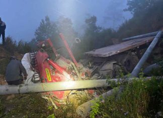 Lâm Đồng: Xe ô tô đầu kéo chở cột điện rơi xuống vực, 2 người tử vong