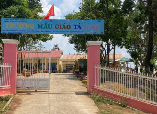 Lâm Đồng: Chơi trong sân trường, trẻ mầm non bị xích đu đổ lên người tử vong