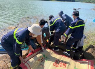 Bảo Lâm 3: Tìm thấy thi thể nạn nhân rơi xuống thác đầu nguồn hồ Hàm Thuận – Đa Mi