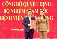 Ông Lê Văn Tiến giữ chức Giám đốc Bệnh viện II Lâm Đồng