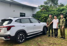 Công an phường B’Lao truy xét, bắt giữ đối tượng trộm cắp ô tô