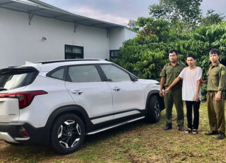 Công an phường B’Lao truy xét, bắt giữ đối tượng trộm cắp ô tô